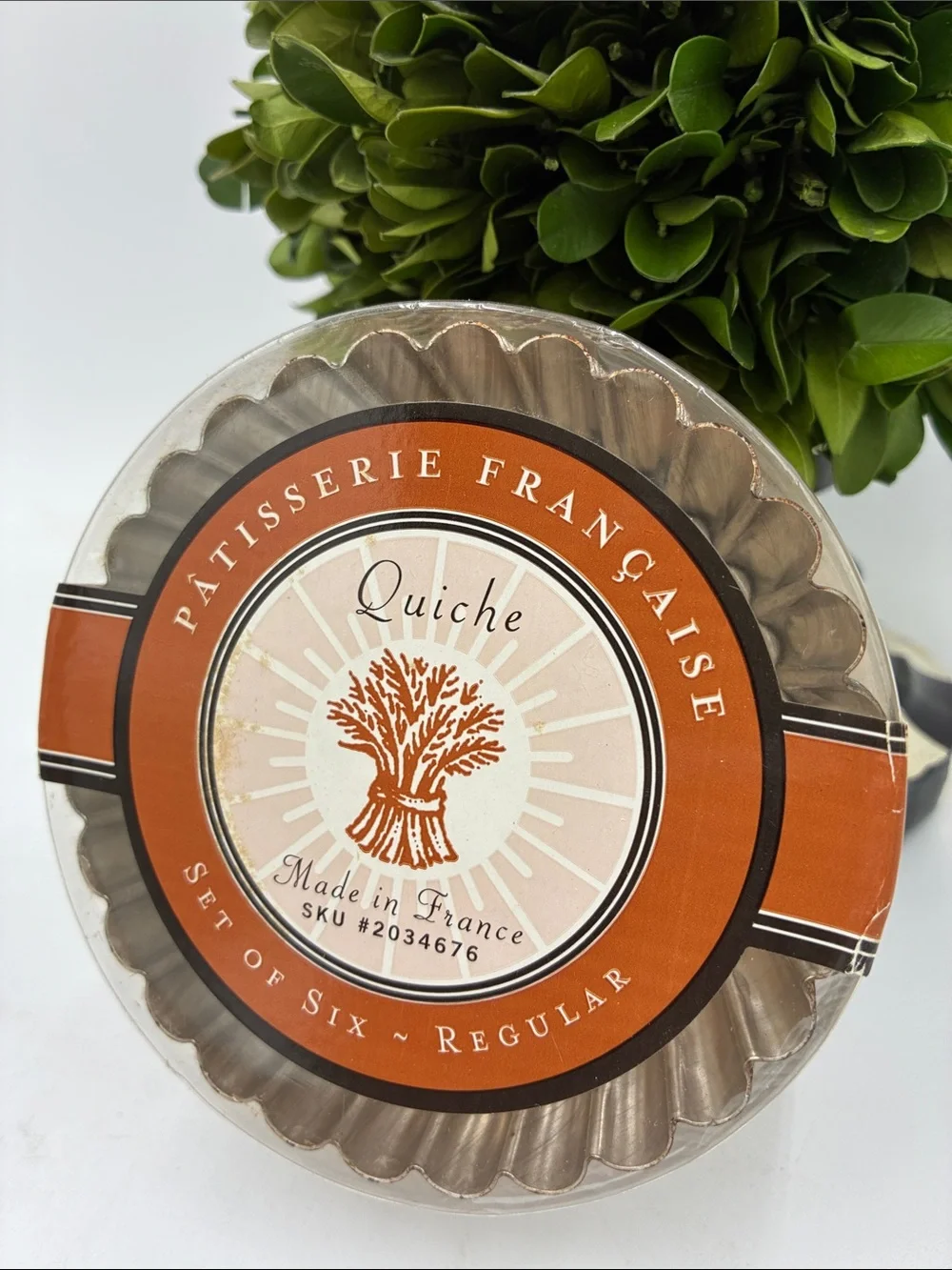 Williams Sonoma Patisserie Française Quiche Tartlet Pans - set of 6